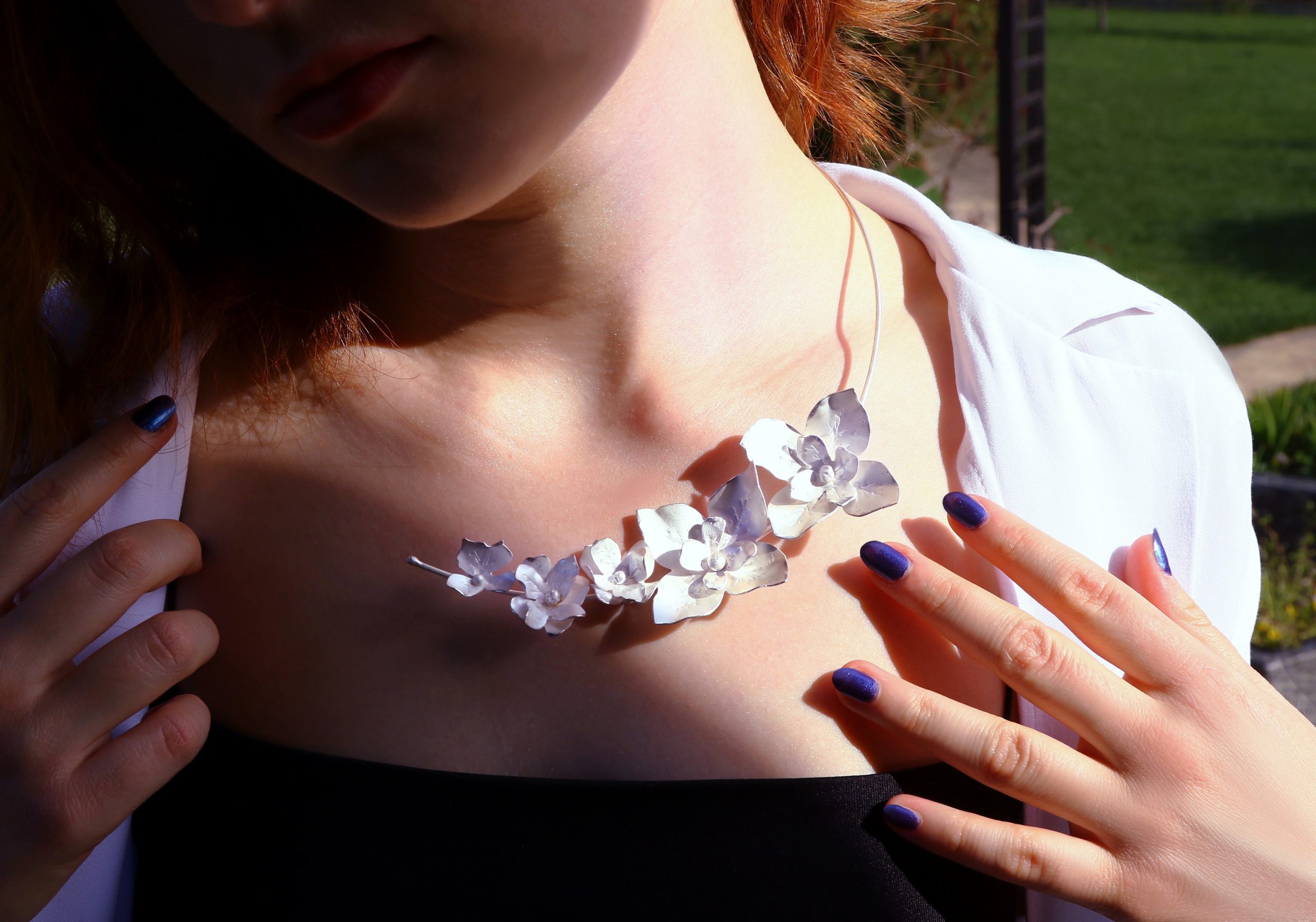 Flowers of Ice – necklace