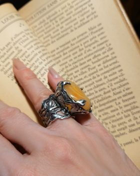 Magical silver ring